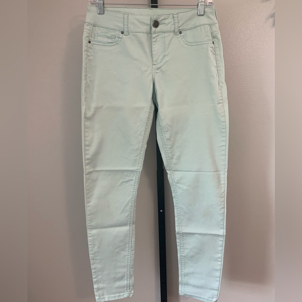 Maurices Mint Green Jeggings